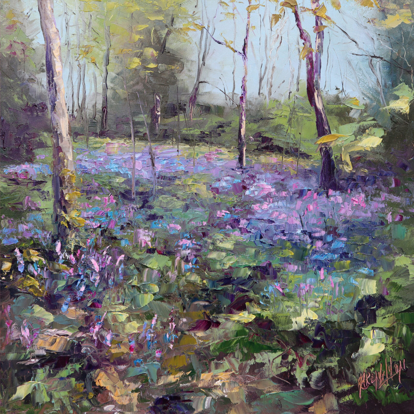 ardgillan bluebells print