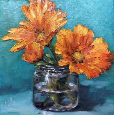 Oil Painting Demonstration Karen Wilson Art   Fullsizeoutput 33a 400x403 