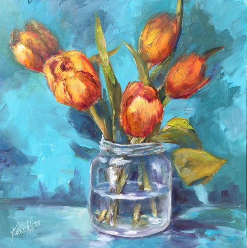 tulips by Karen Wilson