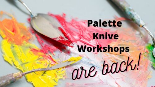 palette knife workshop