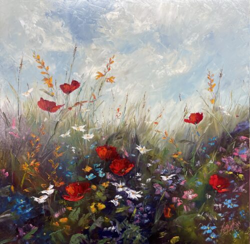meadow painting
