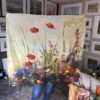 Bring Me Sunshine Silk scarf hanging