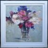 sweet pea painting by Irish artist Karen Wilson