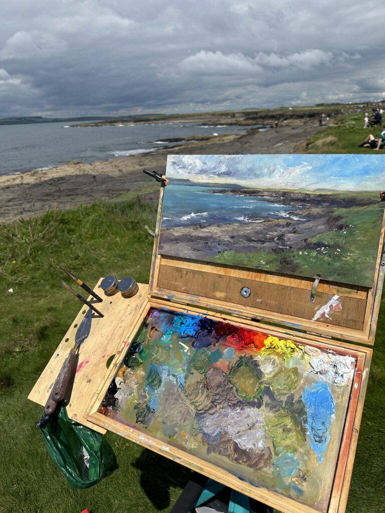 Hook Head oil painting Art In The Open 2024