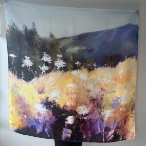 meadowsweet silk scarf photo