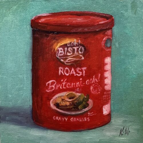bisto gravy oil painting