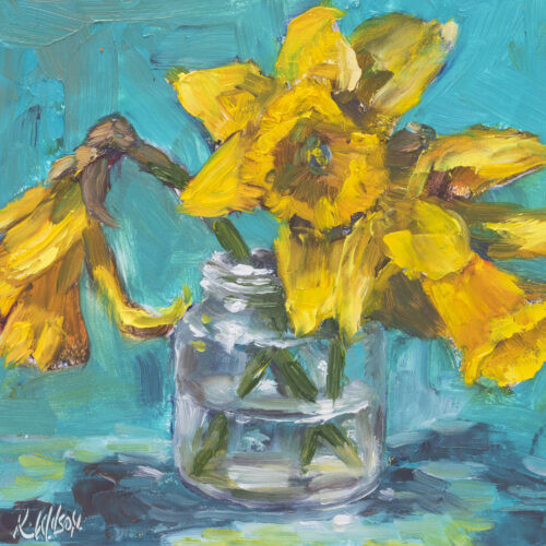 DAFFODILS GREETING CARD